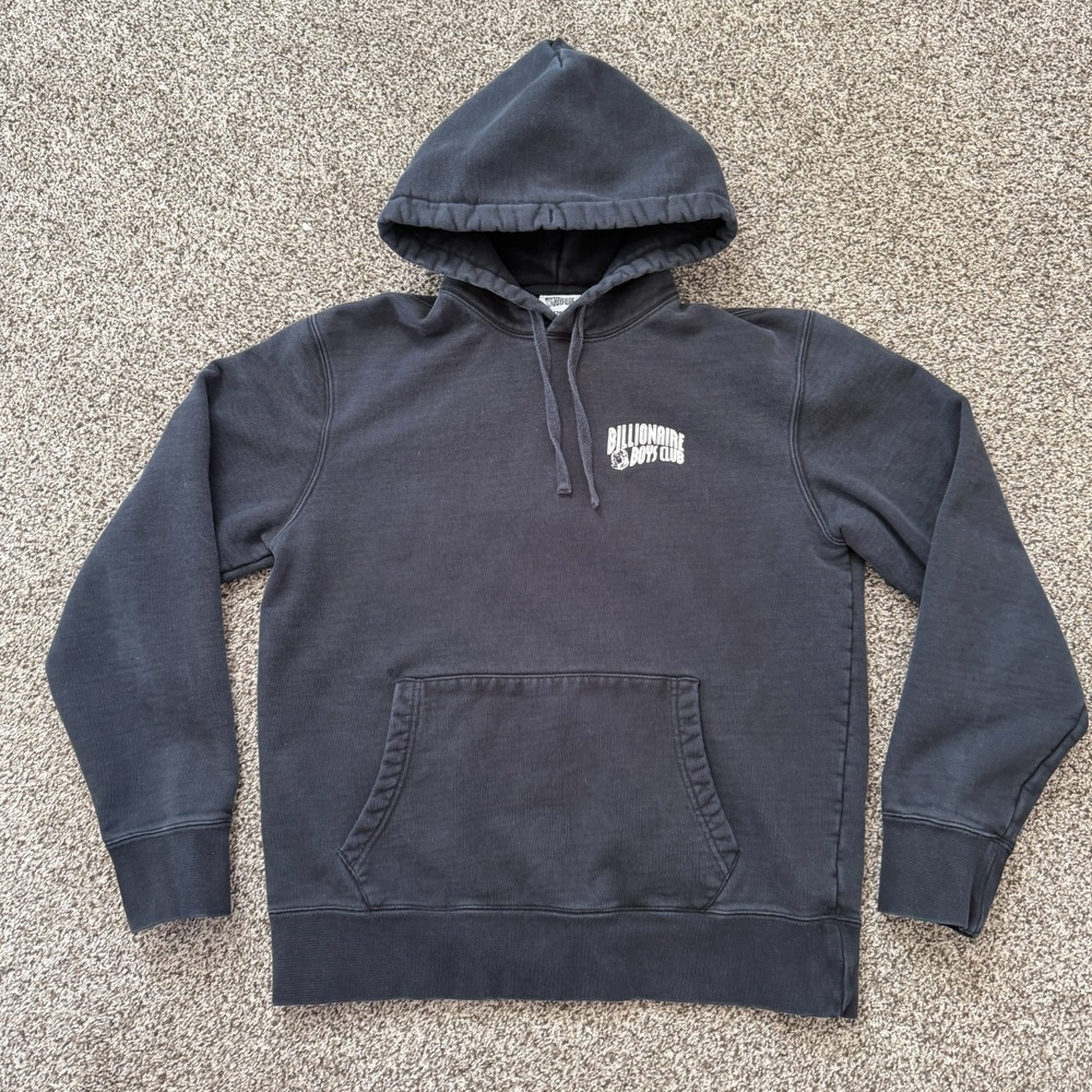 Billionaire Boys Club BBC NYC Black Heavyweight Pullover Hoodie Men's Medium